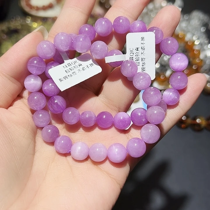 未镶嵌手链水晶毕业紫锂辉3号