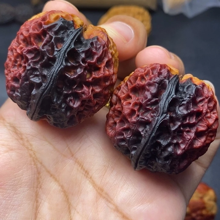 把件文玩核桃38尺铁绣球