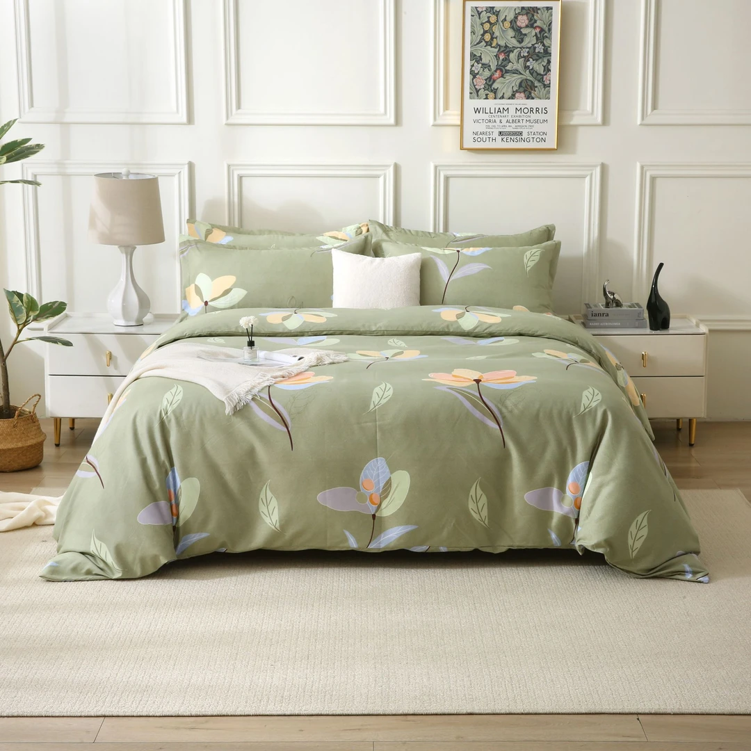 订单尾货三件套【浪漫春天】床单2.3*2.3 米