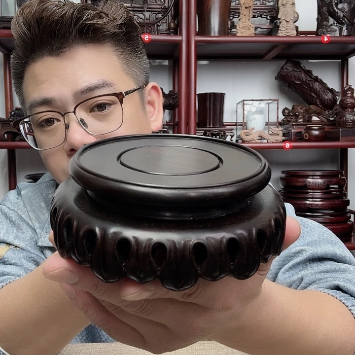 紫光檀工艺品底座