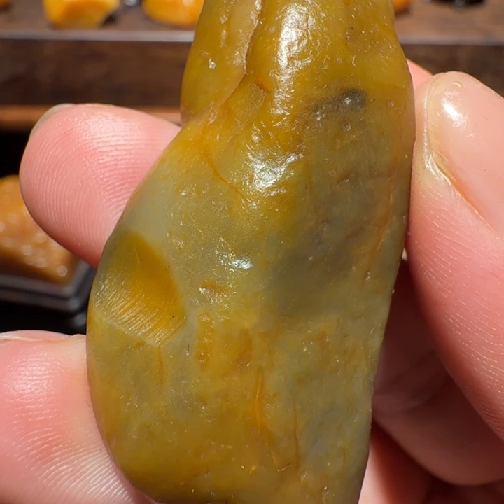 寿山石印石寿山田黄原石21.5克