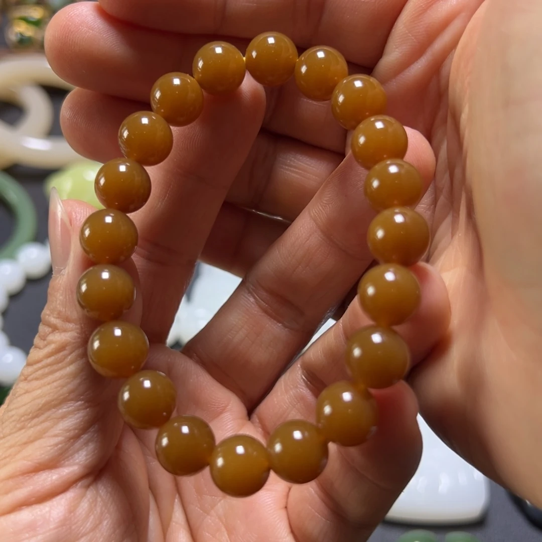 和田玉（糖玉）未镶嵌手串