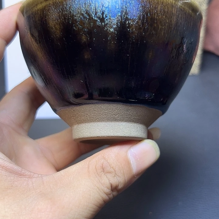 马***龙茶盏建盏耀变束口