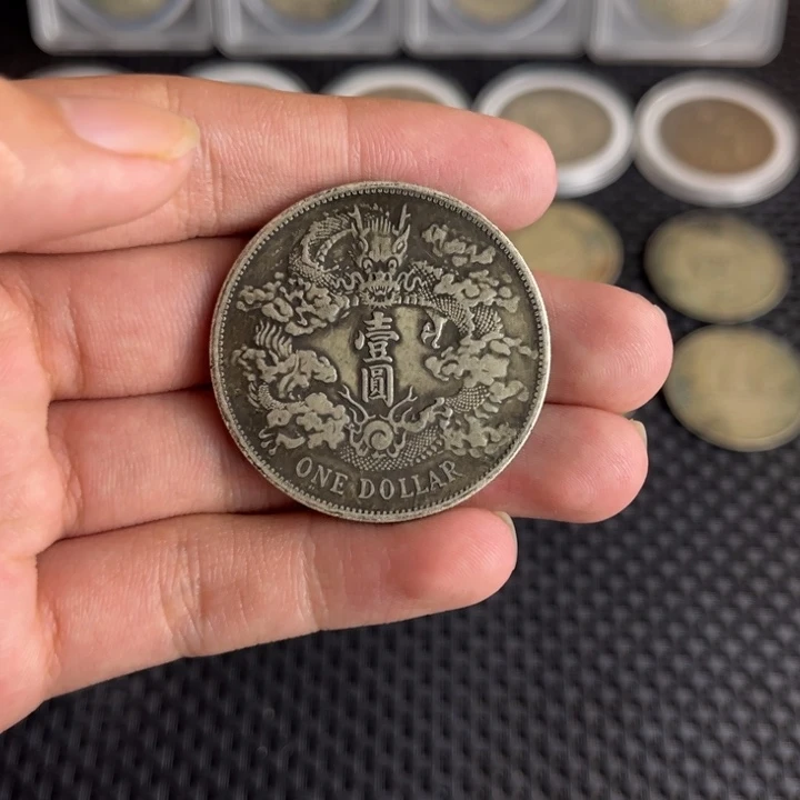 金属大头龙洋船洋工艺品