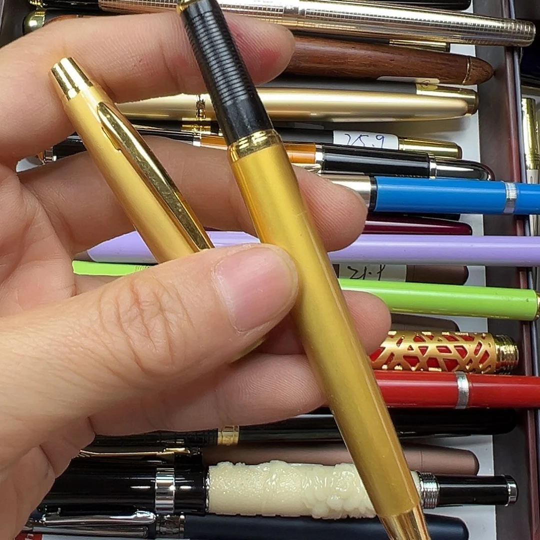 永生613A一支金色暗尖有氧化瑕疵