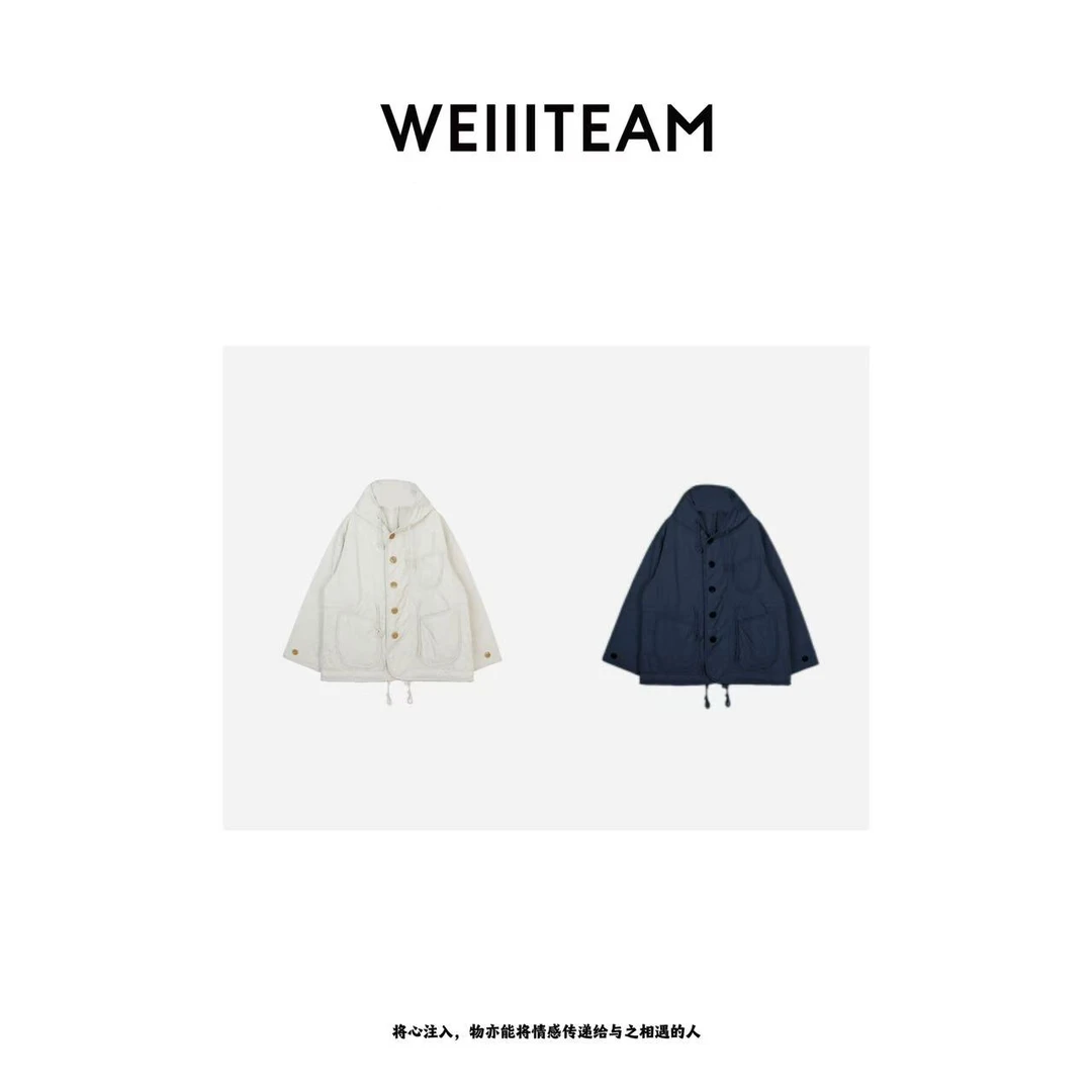 WEIIITEAM “冬语沉暖”两色连帽棉服 EG020