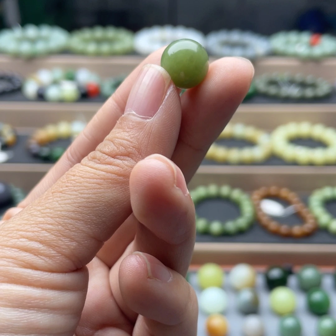 和田玉未镶嵌手链12