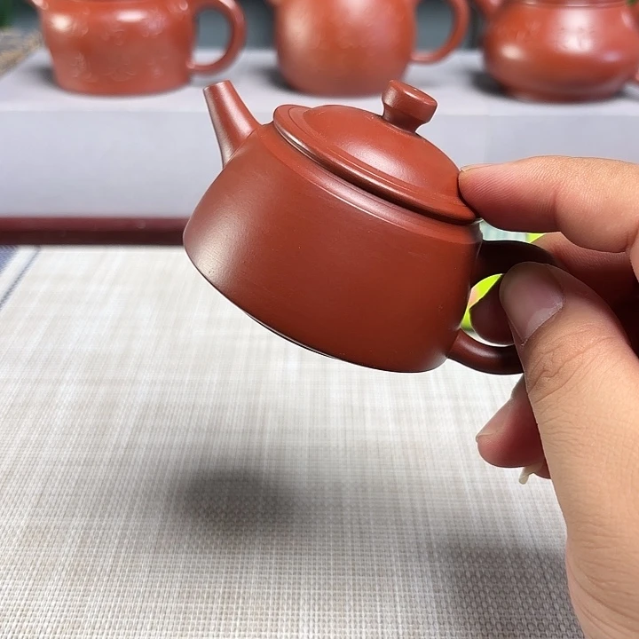 问***愧紫砂茶壶宜兴原矿泥料手工紫砂壶