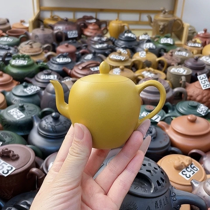 茶壶紫砂紫*轩紫砂微瑕