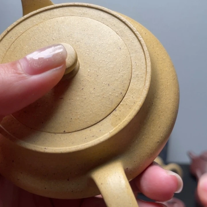 紫砂壶丹*哥全手工本绿