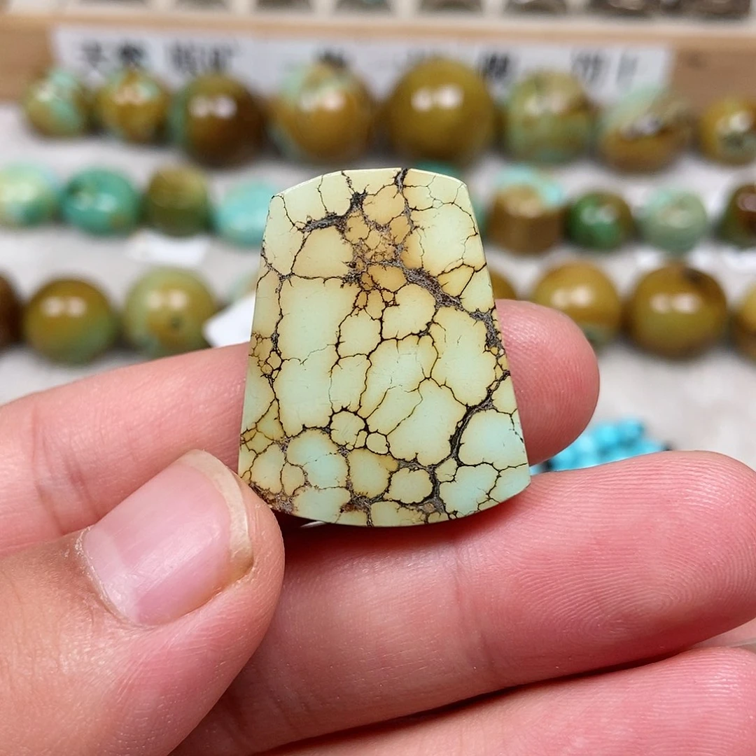 未镶嵌绿松石珠宝半成品