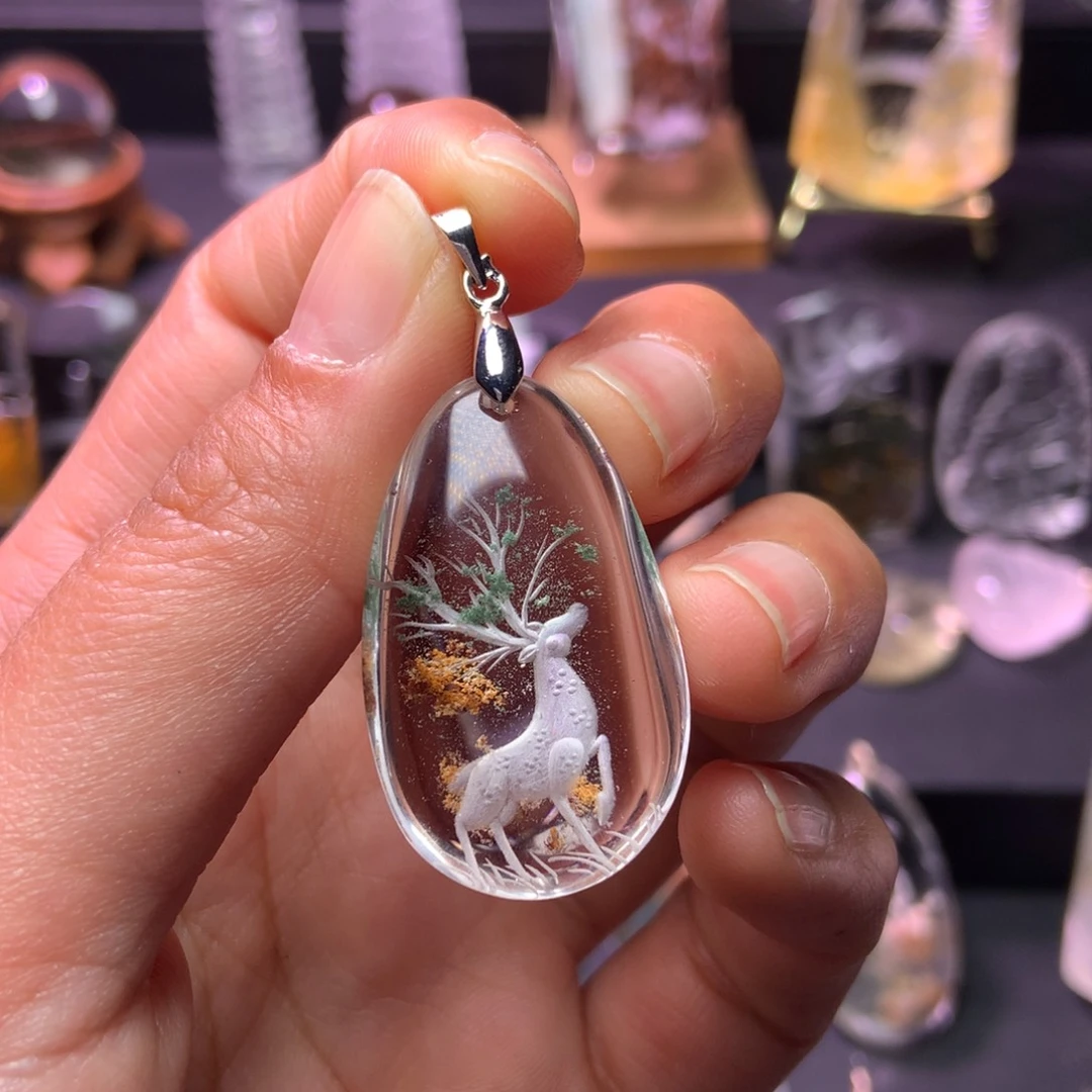 颈饰未镶嵌水晶6