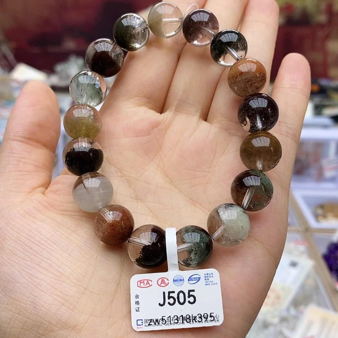 水晶手链未镶嵌J505 四季幽灵 12m+