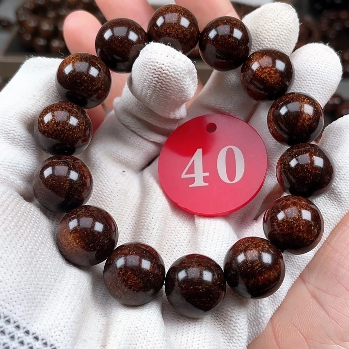 贡木手串/手链黑糖果冻16