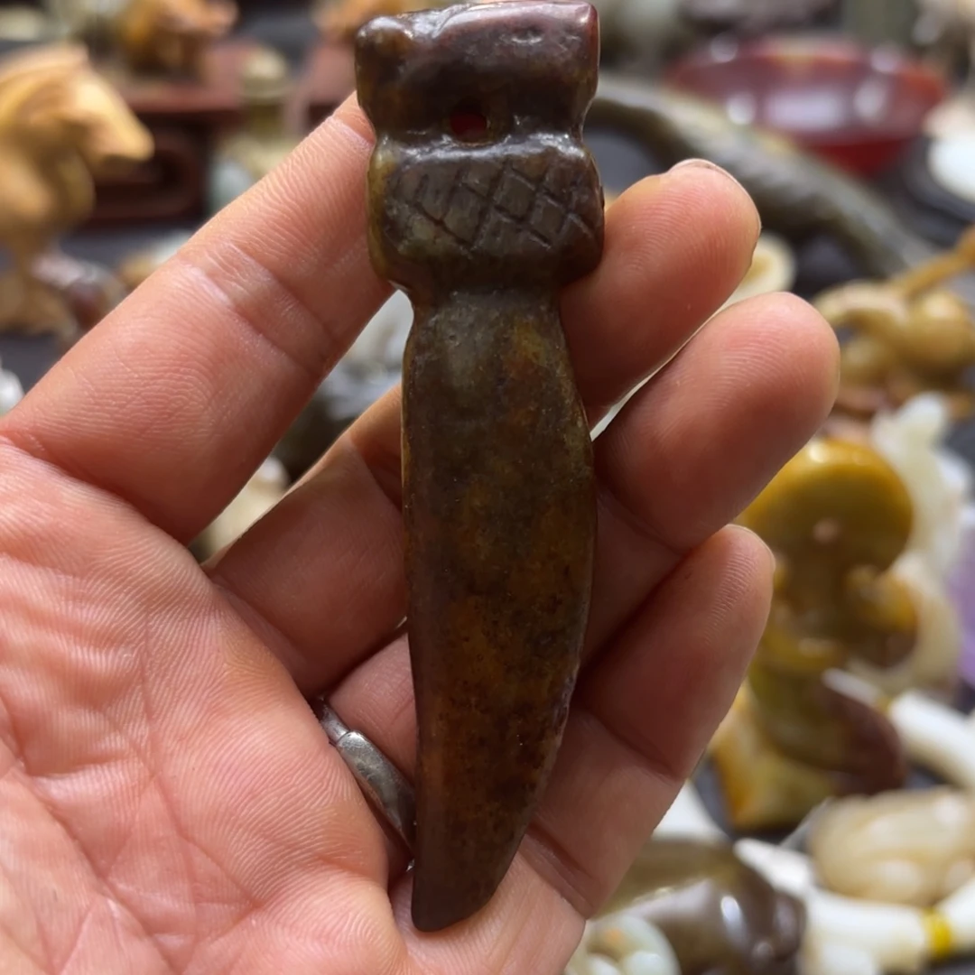 和田玉（糖玉）未镶嵌挂件