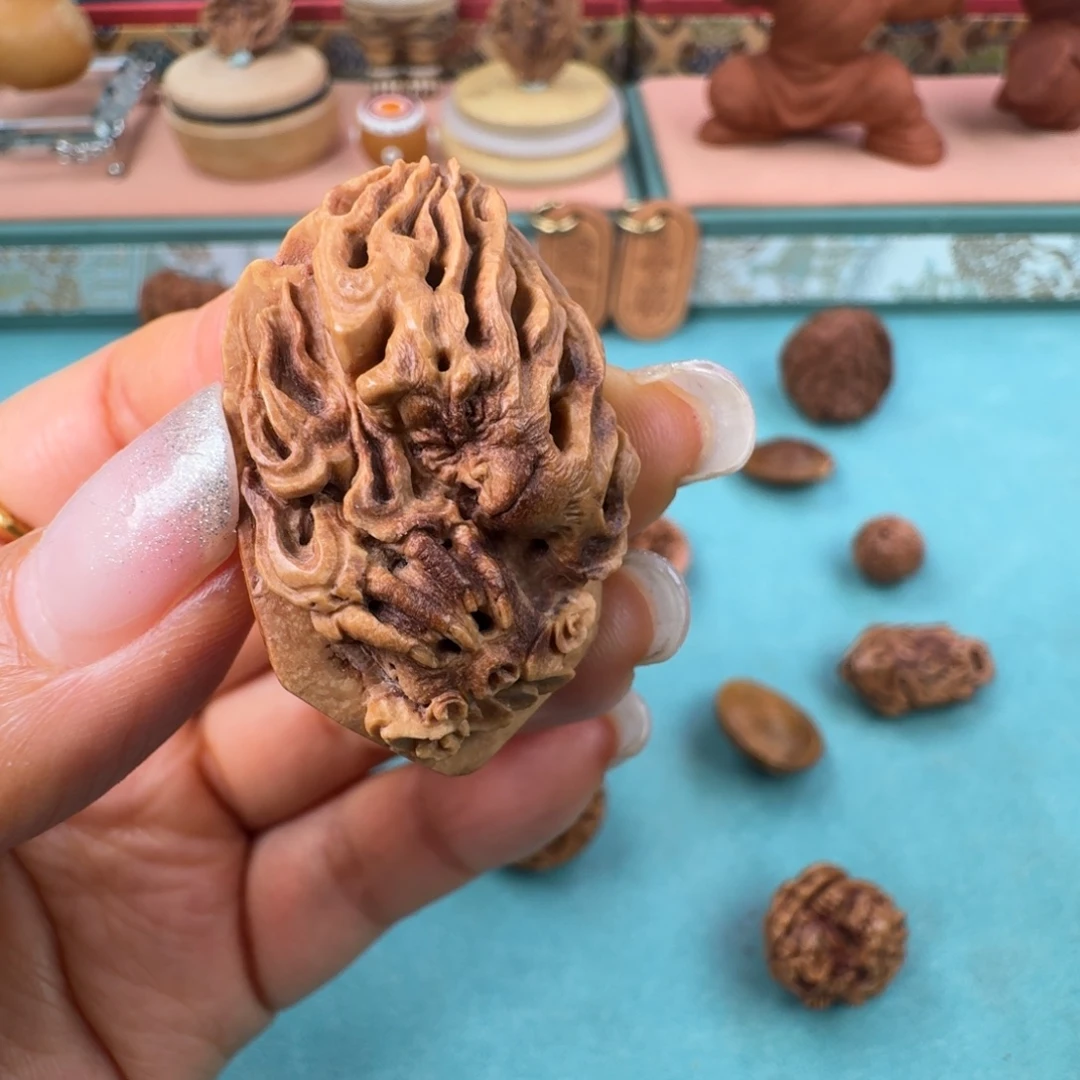 橄榄核手串/手链核潮核雕手工制作