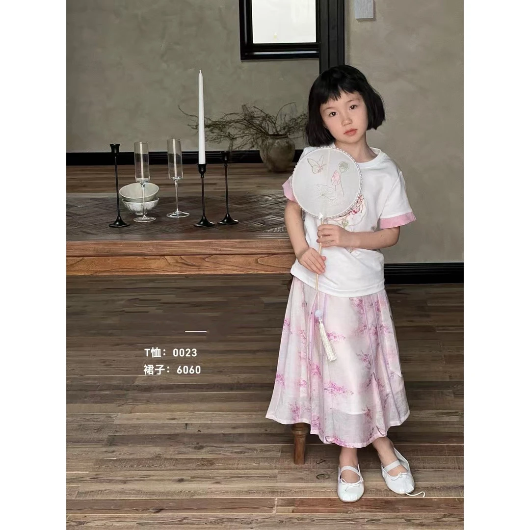 16060高端潮流时尚百搭潮品童装时尚马面裙B12-2-3