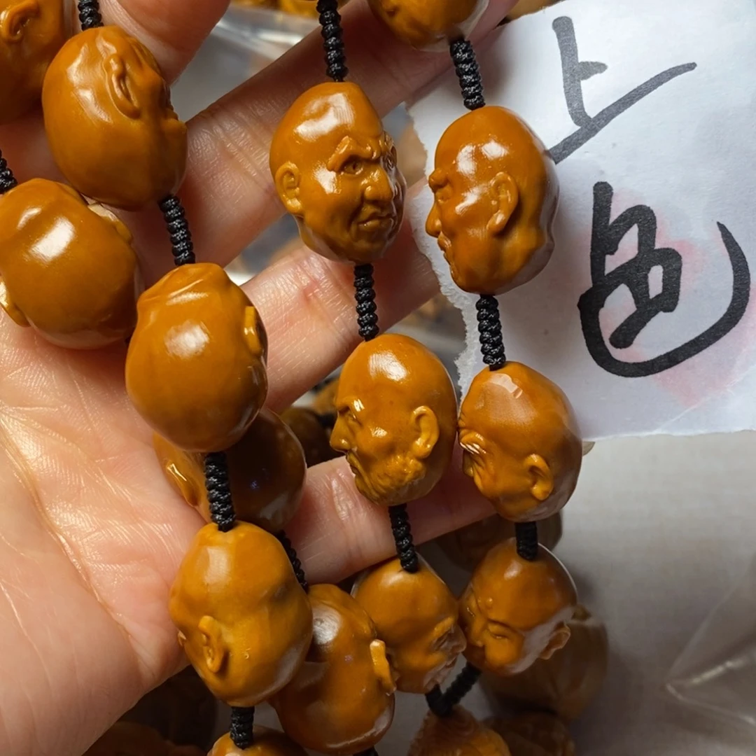 橄榄核手串/手链豪*写实罗汉