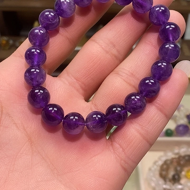 紫晶珠宝半成品未镶嵌