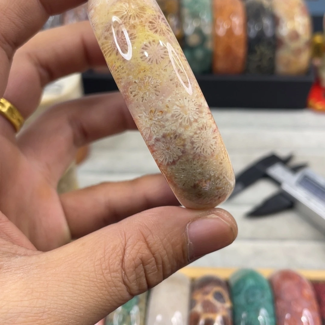 银S925镀金镶嵌手镯硅化玉