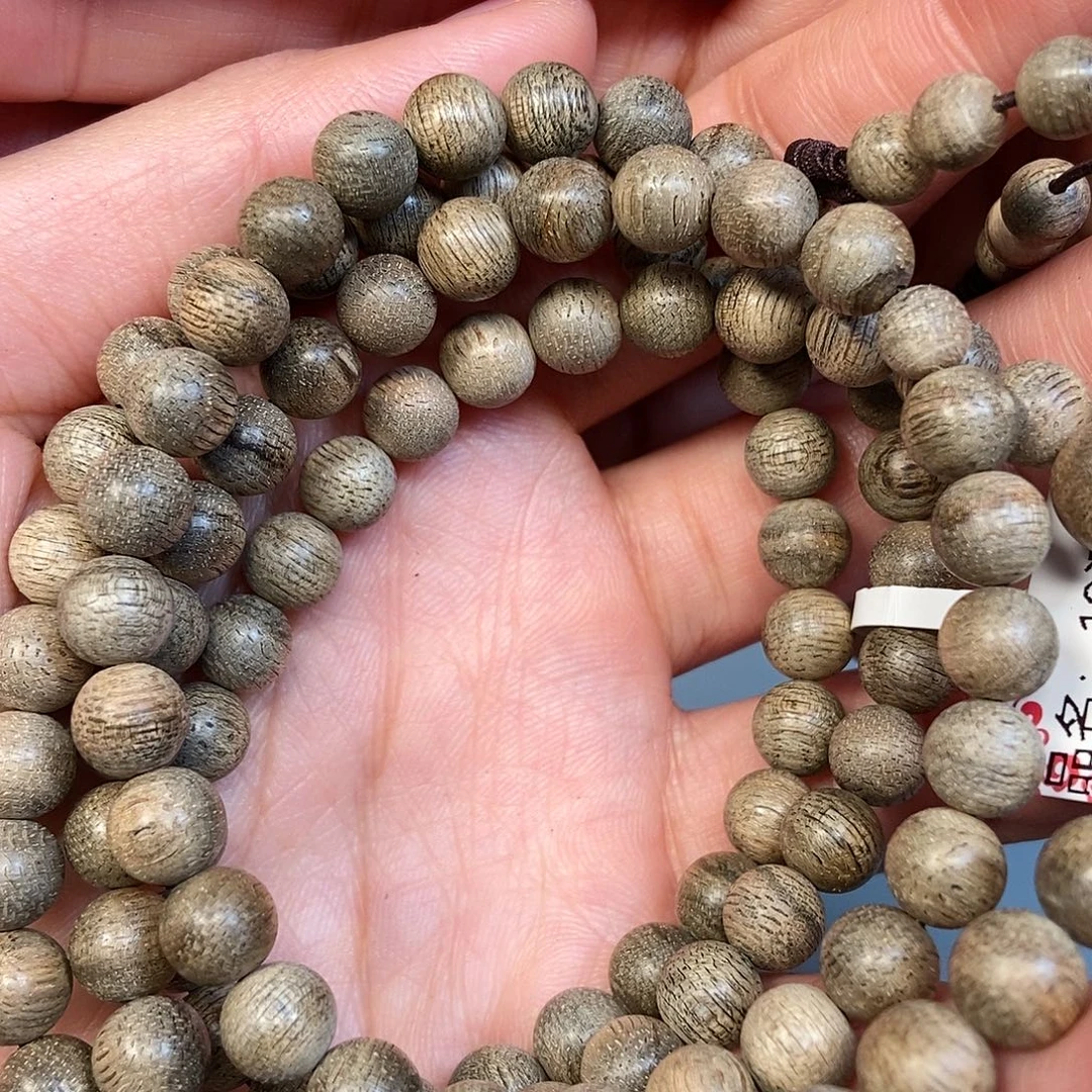 手串沉香天然野菩萨棋0.73，14克，19