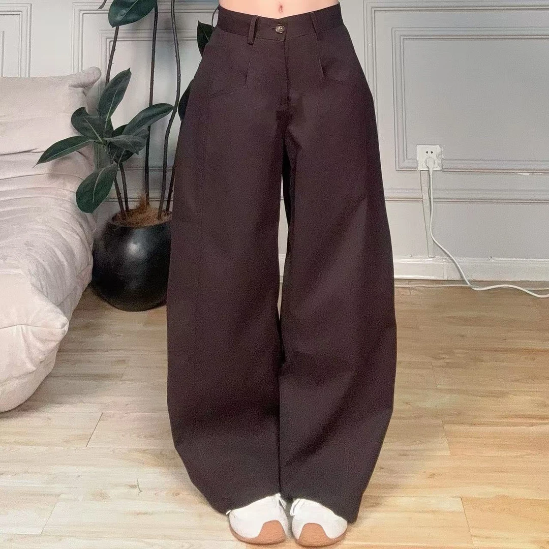 【潮牌买手店】45天丝解构主义弯刀裤