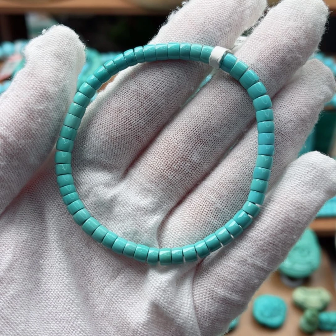 未镶嵌绿松石尺寸4.3mm