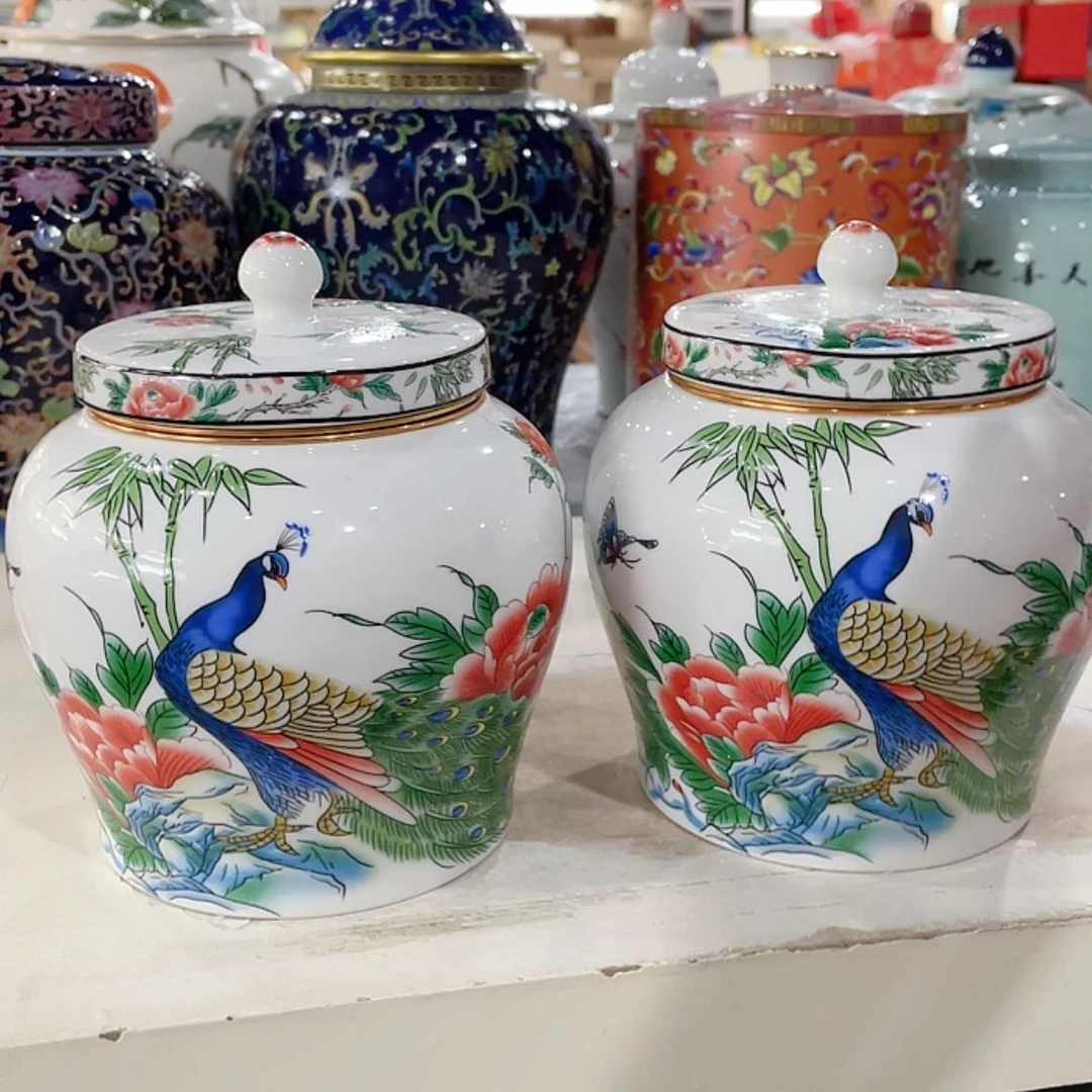 【闪购商品】罐陶瓷茶叶罐密封罐