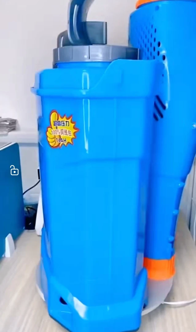 超强送风筒电动大棚消毒高压力雾化细腻均匀农用送风筒