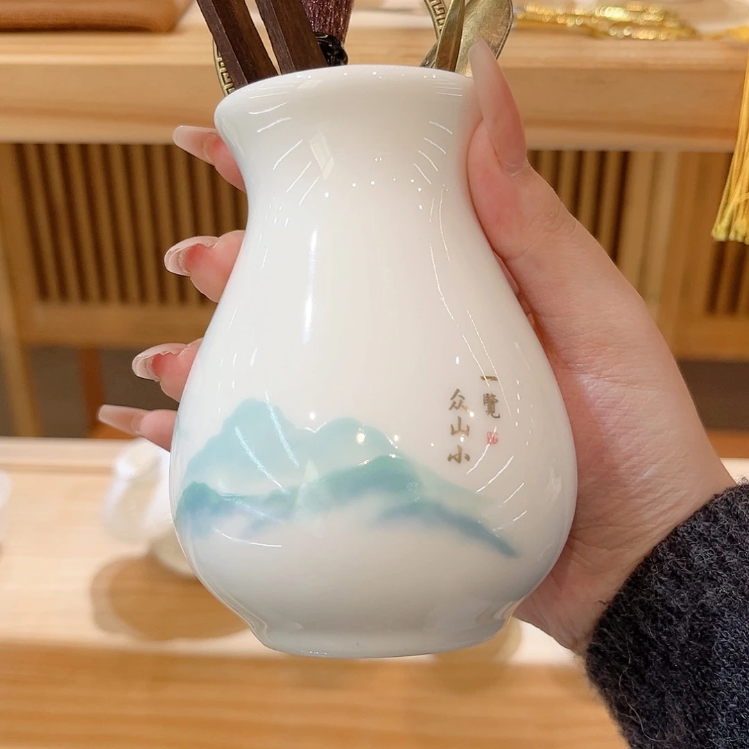 【御瓷斋】羊脂玉瓷茶具套装