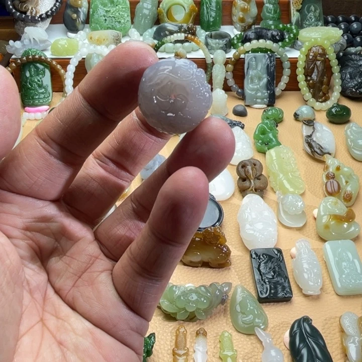 和田玉颈饰未镶嵌定制款