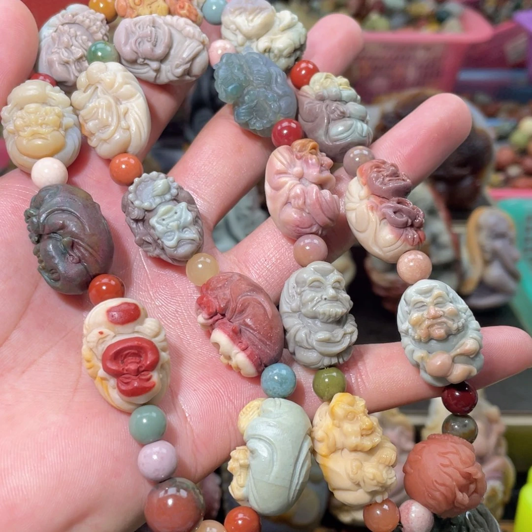 石英质玉未镶嵌手串