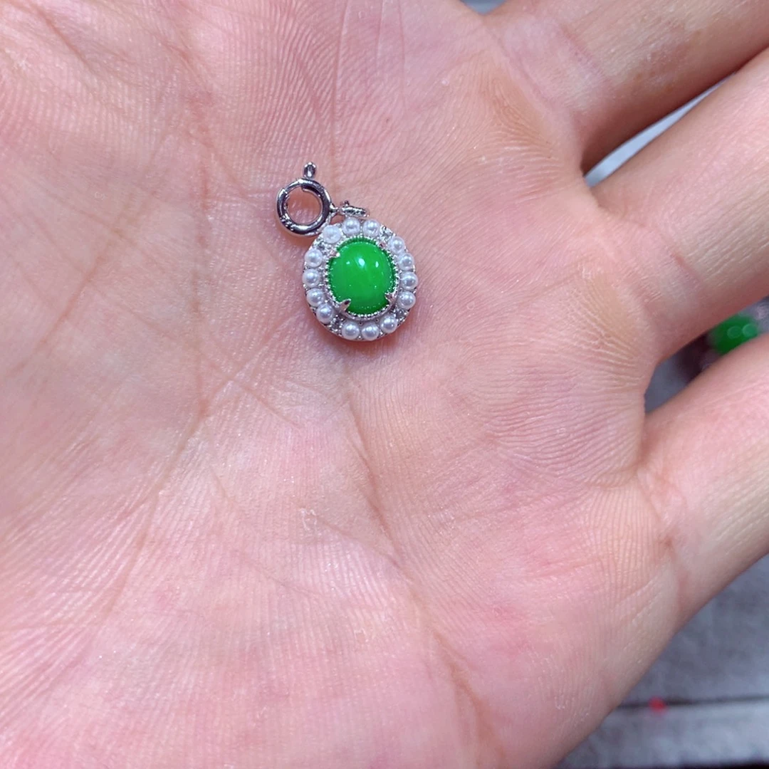 【闪购商品】翡翠戒指未镶嵌翡翠滴流