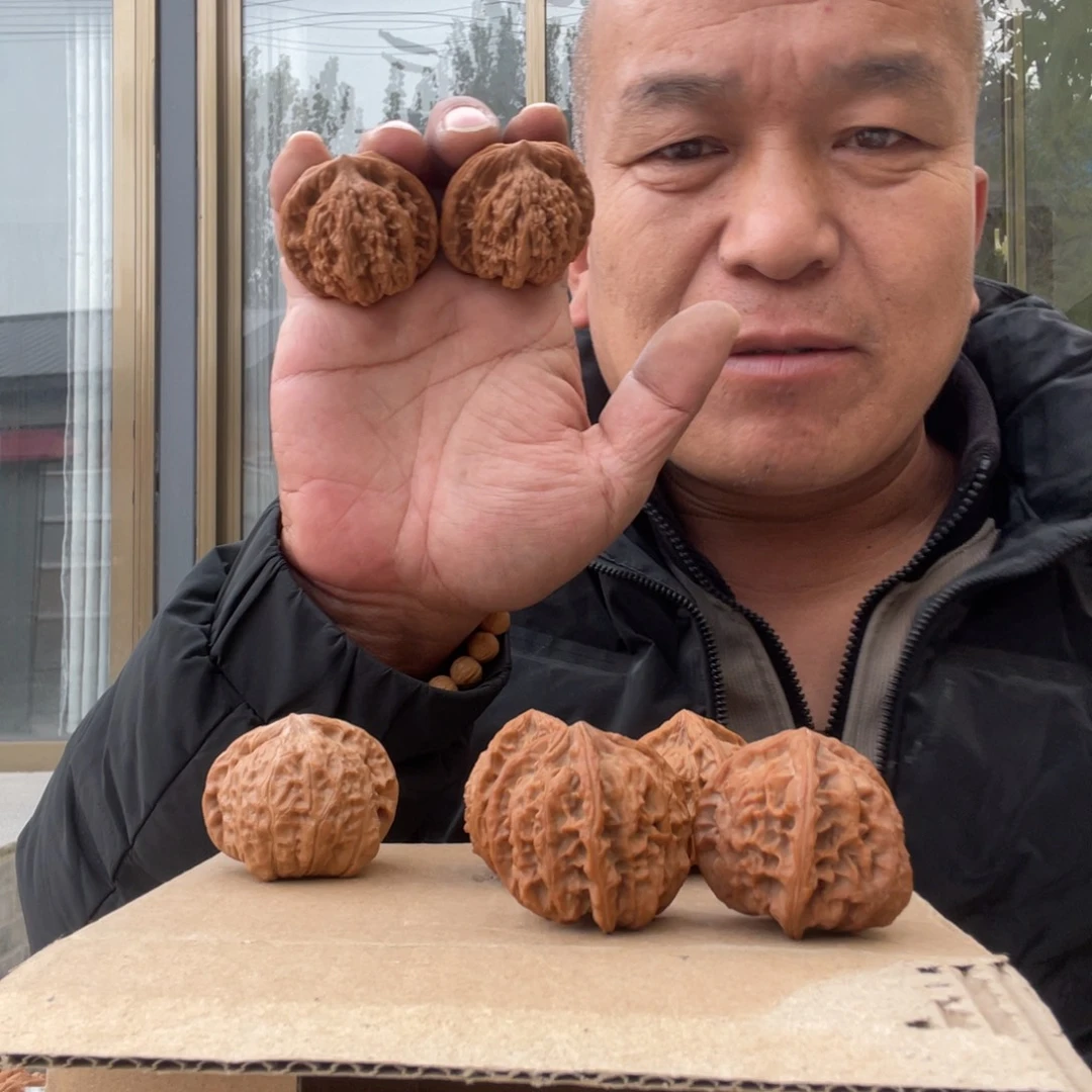 吊坠文玩核桃虎头44