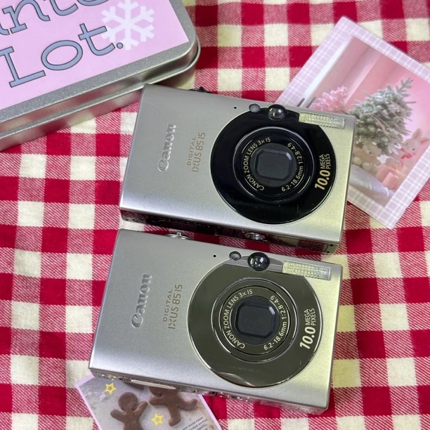 9新 Canon/佳能 ixus85is网红款中文1000w像素3倍变焦ccd相机