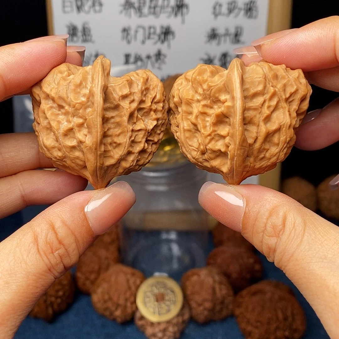 文玩核桃把件龙门马蹄