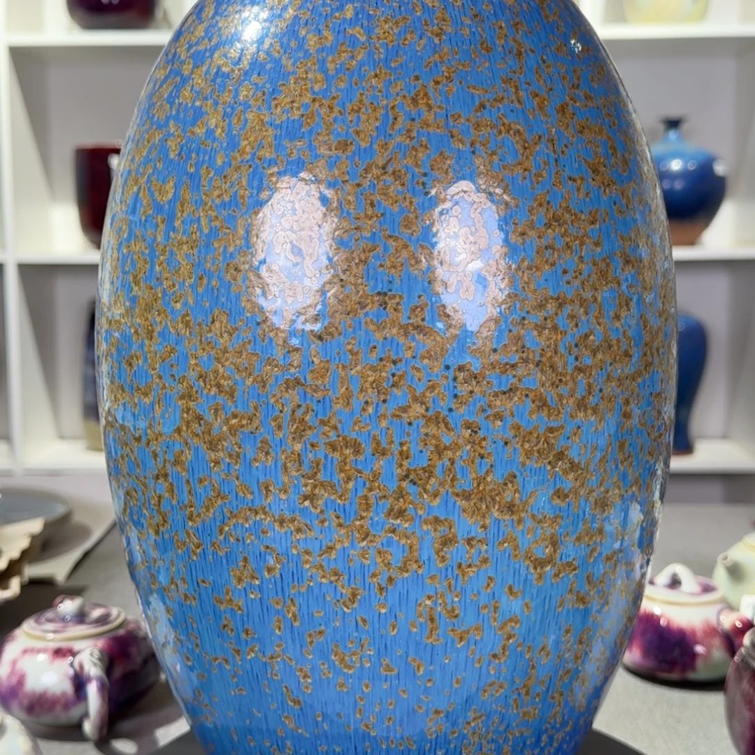 水***华陶摆件精品福利钧窑摆件纯手工