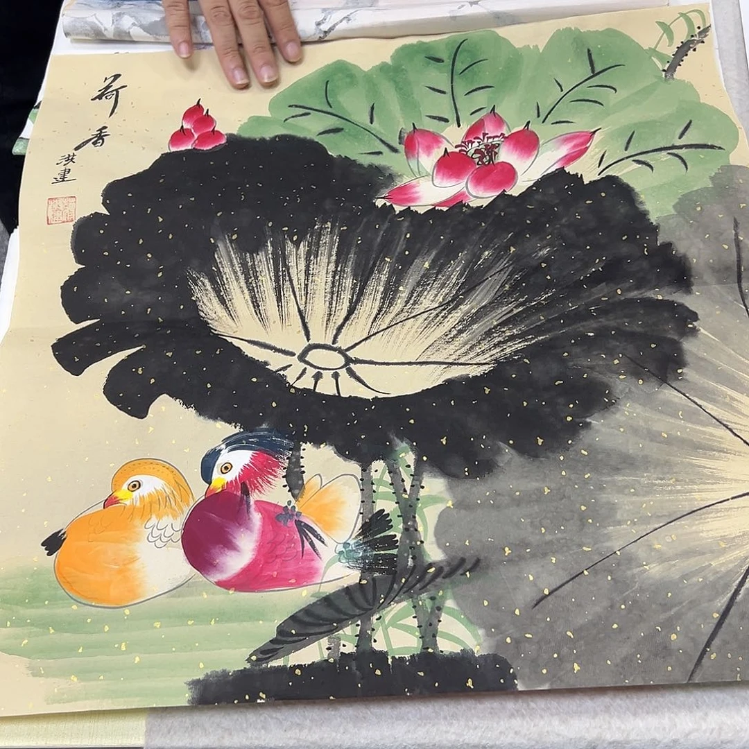 国画国画纯手绘作品