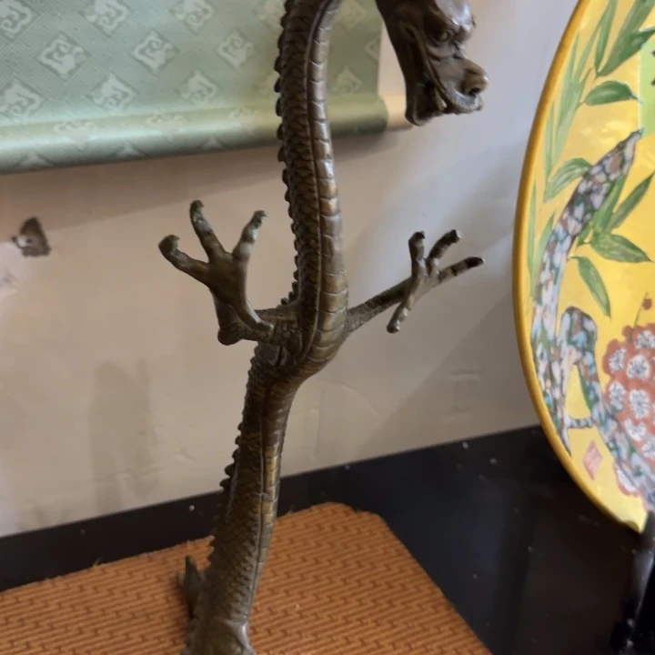 铜中古工艺品摆件