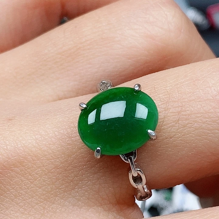 翡翠戒指未镶嵌戒指