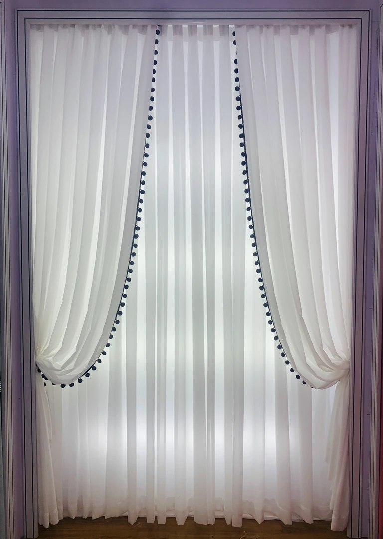 法式风格窗帘卧室客厅窗帘窗纱