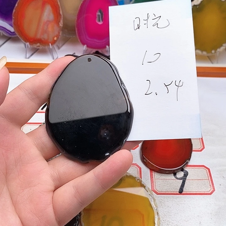 时***梭玛瑙/玉髓合金颈饰