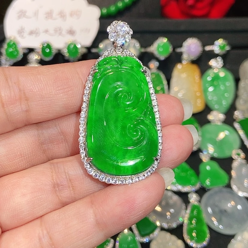 【闪购商品】颈饰未镶嵌翡翠陈*天然翡翠