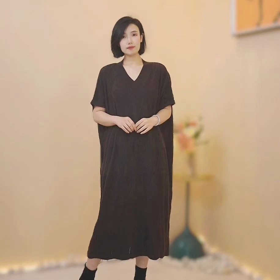 【X1153】2025年冬季新款时尚百搭气质连衣裙