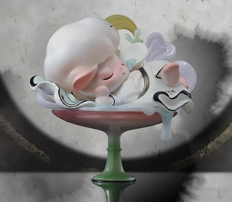 【拆盒】一盏风月系列手办潮流玩具盲盒摆件