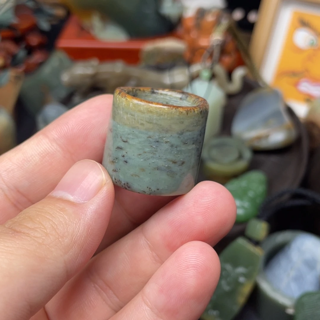 岫岩河磨玉（透闪石质玉）未镶嵌挂件
