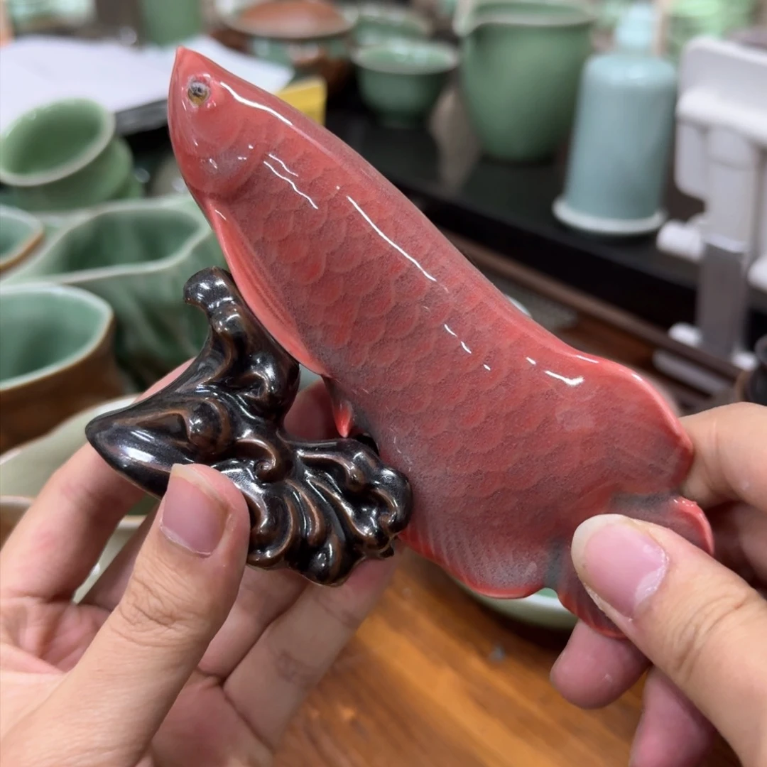 龙泉青瓷茶具微瑕6553