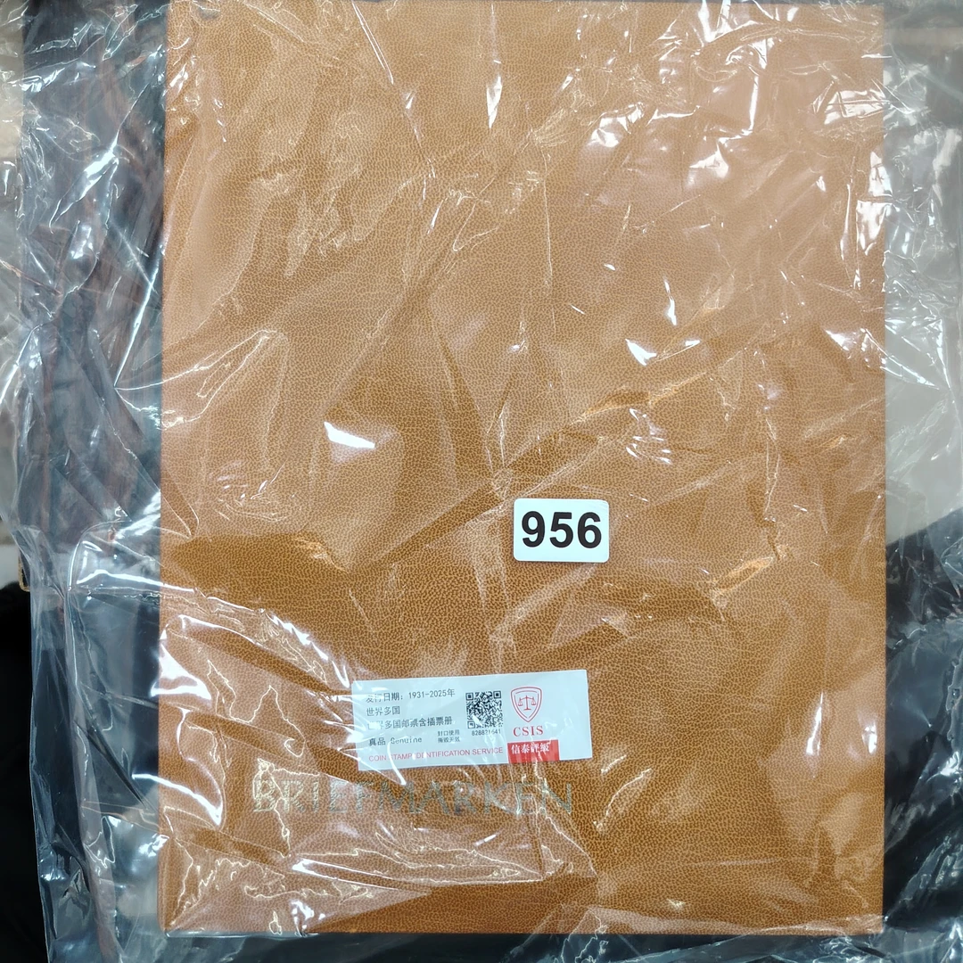 956欧洲多国邮票含插票册已信泰评级