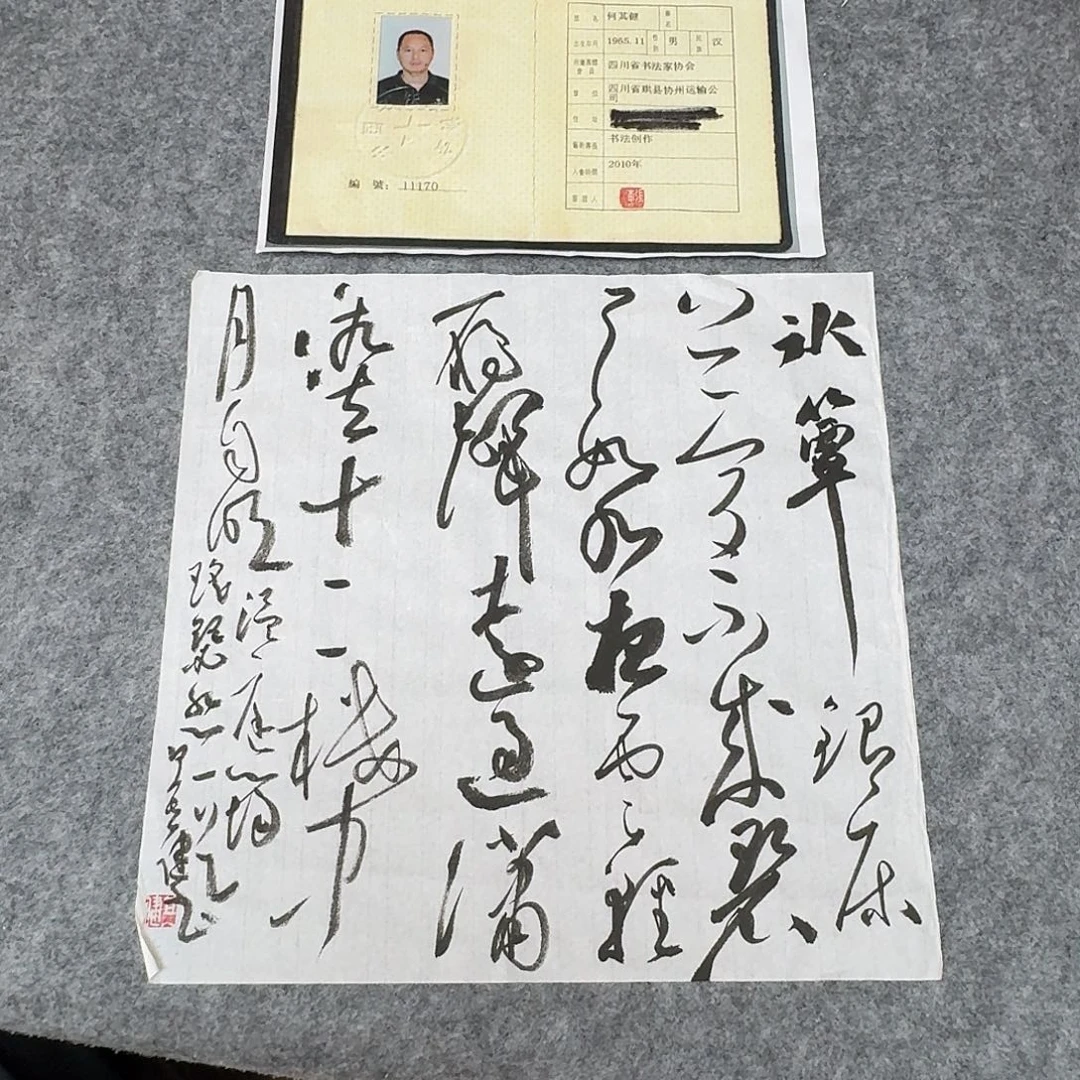 书法中书何其健34+34