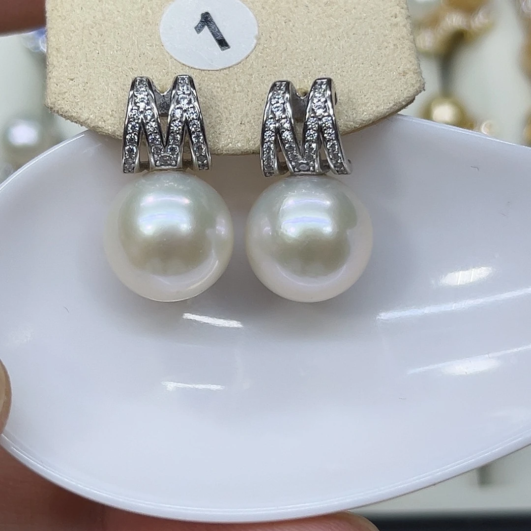 淡水珍珠颈饰银S925镶嵌